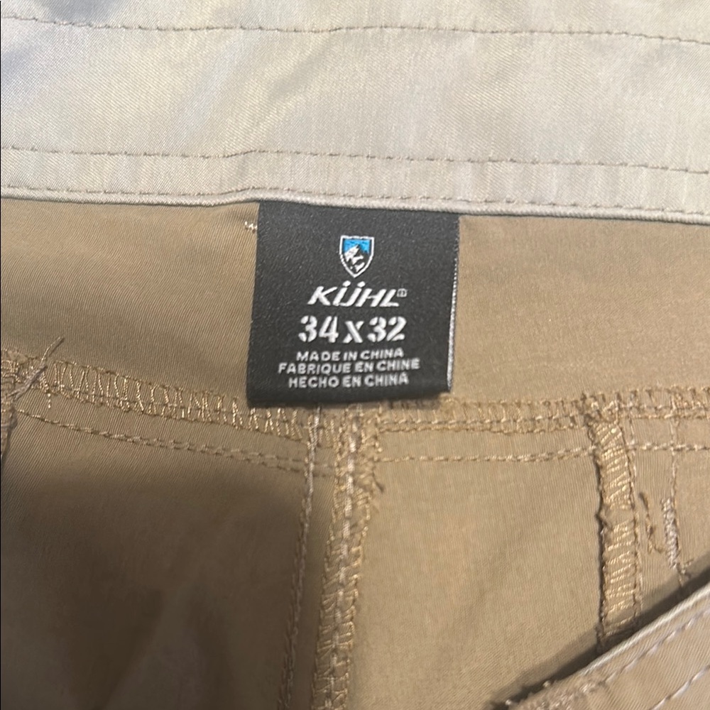 KÜHL Tan Pants 34x32